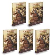 Kit com 5 Exemplares do Evangelho Segundo o Espiritismo - Edição Econômica BOA NOVA