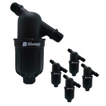 Kit com 5 Filtro Plástico de Disco 1" em Y Para Sistema Irrigação - Alta Eficiência Agrícola