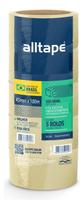 Kit Com 5 Fita Adesiva Alltape Transparente 45Mmx100M Sk200