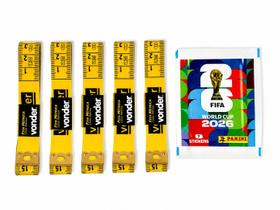 Kit Com 5 Fitas Métrica E Pacote Figurinhas Copa 2026 Kit Com 5 Fitas Métrica E Pacote Figurinhas