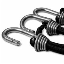 Kit com 5 fixadores de lona caminhão c/g 35 cm preto