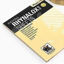 Kit com 5 Folhas Lixa Seco Rhynalox Plus - Indasa p180