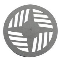 Kit com 5 Grelha Redonda com Diâmetro de 9,7cm em Abs Modelo Ii Astra