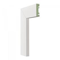 Kit com 5 Guarnição de Mdf 5cm X 15mm X 2,40m Liso Moldufama 501 Kit com 5 Guarnição de Mdf 5cm X 15mm X 2,40m Liso Moldufama 501