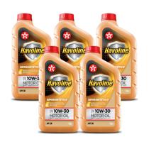 Kit Com 5 Havoline Sae 10w30 Api Sn - Semissintético