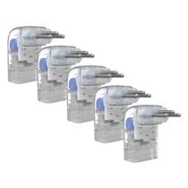 Kit com 5 iClamper Pocket Fit 3p 10a com tecnologia LCF - Protetor de Surtos DPS - Transparente Kit com 5 iClamper Pocket Fit 3p 10a com tecnologia LCF - Protetor de Surtos DPS - Transparente