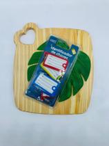 Kit Com 5 Identificador De Chaves Plástico Cores Sortidas Acompanha Argola 5131 - ONYX Kit Com 5 Identificador De Chaves Plástico Cores Sortidas Acompanha Argola 5131 - ONYX