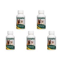 Kit com 5 indubras linoplus 180 ml