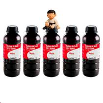 Kit com 5 iodo 10 % litro vansil