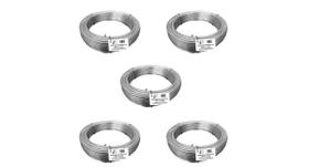 Kit com 5 kg de arame liso galvanizado - bwg14-2,11mm - jst