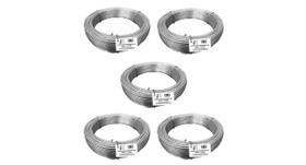 Kit com 5 kg de arame liso galvanizado - bwg16-1,65mm - jst