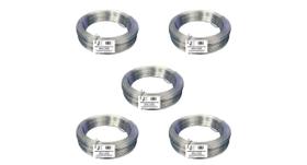 Kit com 5 Kg de Arame Liso Galvanizado - BWG20-0,89MM - JST