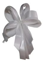 Kit Com 5 Laços Especiais Super Lindo Para Decoração Branco
