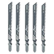 Kit com 5 Lâminas para Serra Tico Tico Madeira T111C Bosch - 2608667300 Kit com 5 Lâminas para Serra Tico Tico Madeira T111C Bosch - 2608667300