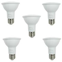Kit com 5 Lâmpadas de Led Par20 8W Bivolt 6500K Luz Branca E27 JNG Kit com 5 Lâmpadas de Led Par20 8W Bivolt 6500K Luz Branca E27 JNG