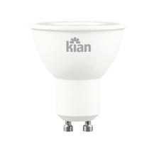 Kit com 5 Lâmpadas Led MR16 6,5W 6500K Bivolt GU10 - Kian