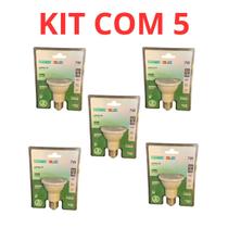 Kit com 5 lâmpadas led par 20 7w 38 4000k - taschibra Kit com 5 lâmpadas led par 20 7w 38 4000k - taschibra