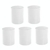 KIT com 5 Lixeiras Plásticas Redondas 12L Compactas e Sem Tampa para Praticidade e Eficiência KIT com 5 Lixeiras Plásticas Redondas 12L Compactas e Sem Tampa para Praticidade e Eficiência
