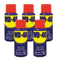 Kit com 5 Lubrificantes Spray 100ml WD-40 Kit com 5 Lubrificantes Spray 100ml WD-40