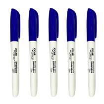 Kit Com 5 Marcadores Para Quadro Branco Slim Papelaria 1UN