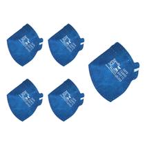 Kit Com 5 Máscaras Descartáveis Sem Válvula Pff1s Air Safety Kit Com 5 Máscaras Descartáveis Sem Válvula Pff1s Air Safety