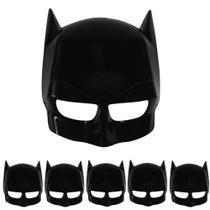 Kit com 5 Máscaras do Batma Brinquedo Infantil Lembrança Decoração Tema Festa