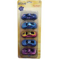 Kit com 5 Mini Carrinhos PULL BACK STITCH Candide Kit com 5 Mini Carrinhos PULL BACK STITCH Candide