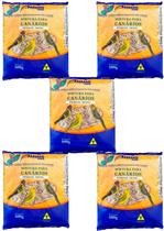Kit com 5 Mistura para Canarios 500GR