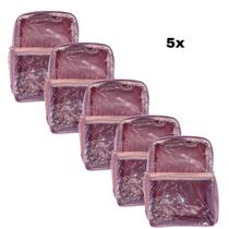 KIT COM 5 MOCHILAS ROSA COM A FRENTE TRANSPARENTE escolar, faculdade, notebook para o dia a dia KIT COM 5 MOCHILAS ROSA COM A FRENTE TRANSPARENTE escolar, faculdade, notebook para o dia a dia