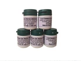 Kit Com 5 Original Castanha da índia Indiana