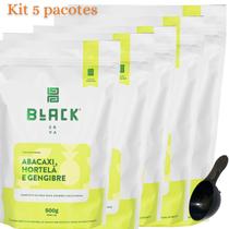 Kit Com 5 Pacotes Black Erva Mate Tereré Acompanha Scoop Kit Com 5 Pacotes Black Erva Mate Tereré Acompanha Scoop