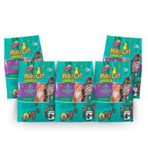 Kit Com 5 Pacotes de Areia Granulada Sanitária Antiodor Miaucat Para Gatos Tradicional 100% Natural Kit Com 5 Pacotes de Areia Granulada Sanitária Antiodor Miaucat Para Gatos Tradicional 100% Natural