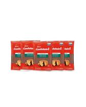Kit com 5 pacotes do granulado crocante de chocolate harald 1kg