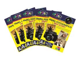 Kit Com 5 Pacotes Papel Fotográfico 180g A4 À Prova D Água - Off Paper