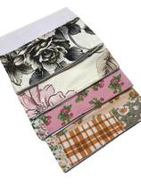 Kit Com 5 Pano De Prato Estampado Sortidos 100% Algodão Kit Com 5 Pano De Prato Estampado Sortidos 100% Algodão