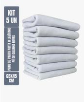 Kit com 5 - Pano De Prato Liso - Branco - Neves Patty - Cozinha - Pintar E Bordar - 65x45cm Kit com 5 - Pano De Prato Liso - Branco - Neves Patty - Cozinha - Pintar E Bordar - 65x45cm