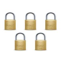 Kit com 5 papaiz cadeado 50mm