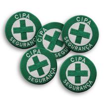 Kit Com 5 Patch Bordado Cipa Termocolante Aplique 8 cm