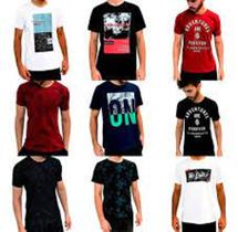 Kit com 5 Peças Camisa Camisetas Masculino Originais