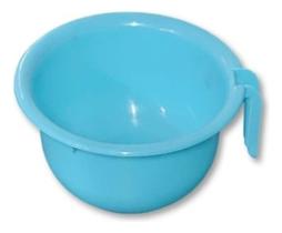 Kit Com 5 Penico Urinol Infantil Adulto C/ Alça Plástico Reforçado Color Azul Higiênico Kit Com 5 Penico Urinol Infantil Adulto C/ Alça Plástico Reforçado Color Azul Higiênico