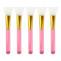 Kit Com 5 Pinceis De Silicone Para Máscara Facial Estética - Mey Brasil