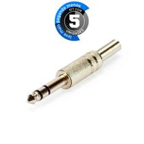 Kit com 5 Plug P10 Niquelado Mono