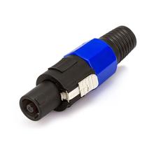 Kit com 5 Plug Speakon 4 Vias Macho com Trava - Cirilo Cabos