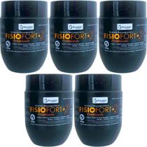 Kit com 5 Pomada Massageadora FisioFort Premium 240g Kit com 5 Pomada Massageadora FisioFort Premium 240g