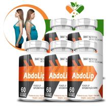 Kit Com 5 Potes Abdolip 500Mg 60 Cápsulas Kit Com 5 Potes Abdolip 500Mg 60 Cápsulas