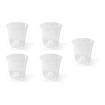 Kit Com 5 Potes Para Orquídea Transparente N. 9 Nutriplan