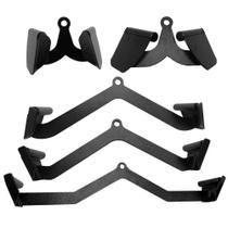 Kit com 5 Puxadores Anatômicos - Zstorm