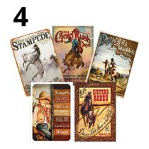 Kit com 5 quadros country feito em MDF corte a laser com adesivos de alta qualidade.