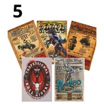 Kit com 5 quadros country feito em MDF corte a laser com adesivos de alta qualidade.