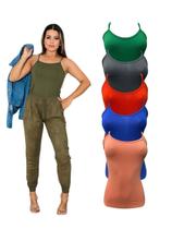 Kit Com 5 Regatas Alcinha Feminina Lisa - Cores Variadas Kit Com 5 Regatas Alcinha Feminina Lisa - Cores Variadas